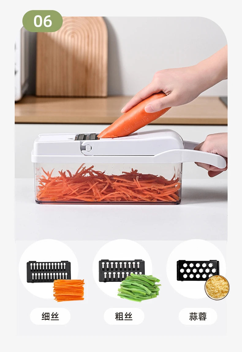 Kitchen Dicing Fruit Vegetable Cutter Grater Chopping Kitchen Gadgets 10~14days