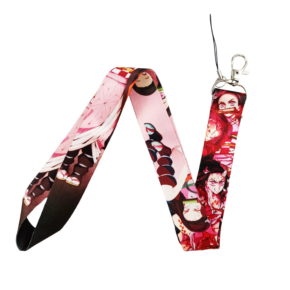 Anime Neck Strap Lanyards Keychain ID Card Pass Hang Rope Lariat Lanyard Key Chain Key Ring Badge Holder Accessories Gifts 7~11days