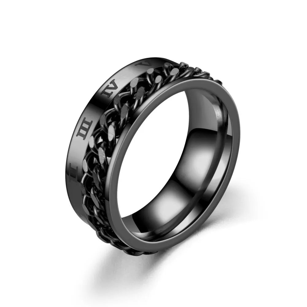 Rotatable Chain Rings size 10 to 13