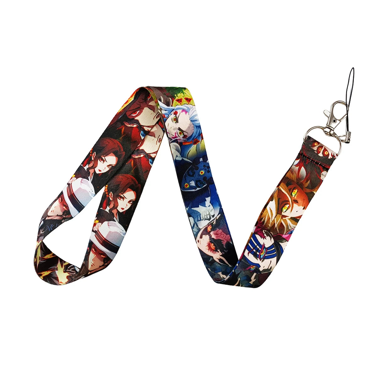 Anime Neck Strap Lanyards Keychain ID Card Pass Hang Rope Lariat Lanyard Key Chain Key Ring Badge Holder Accessories Gifts 7~11days