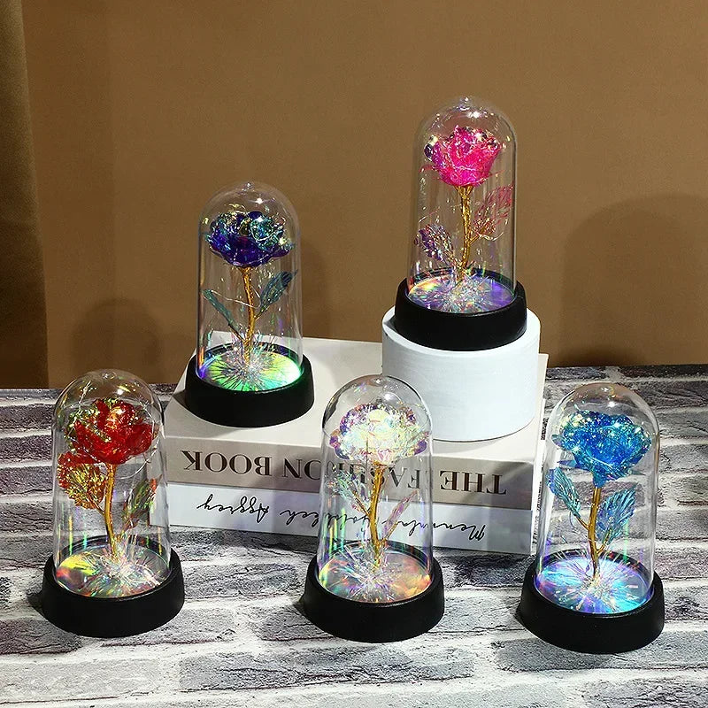 LED Simulation Rose Flower Light 7~10days