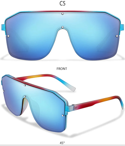 Square Big Frame Sunglasses Men/Women 10~13days