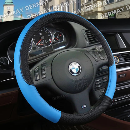 PU Leather Steering Wheel Covers for Car Bus Truck 36cm 38cm 40cm 42cm 45cm 47cm 50cm Diameter Auto Steering-wheel cover 8~17days