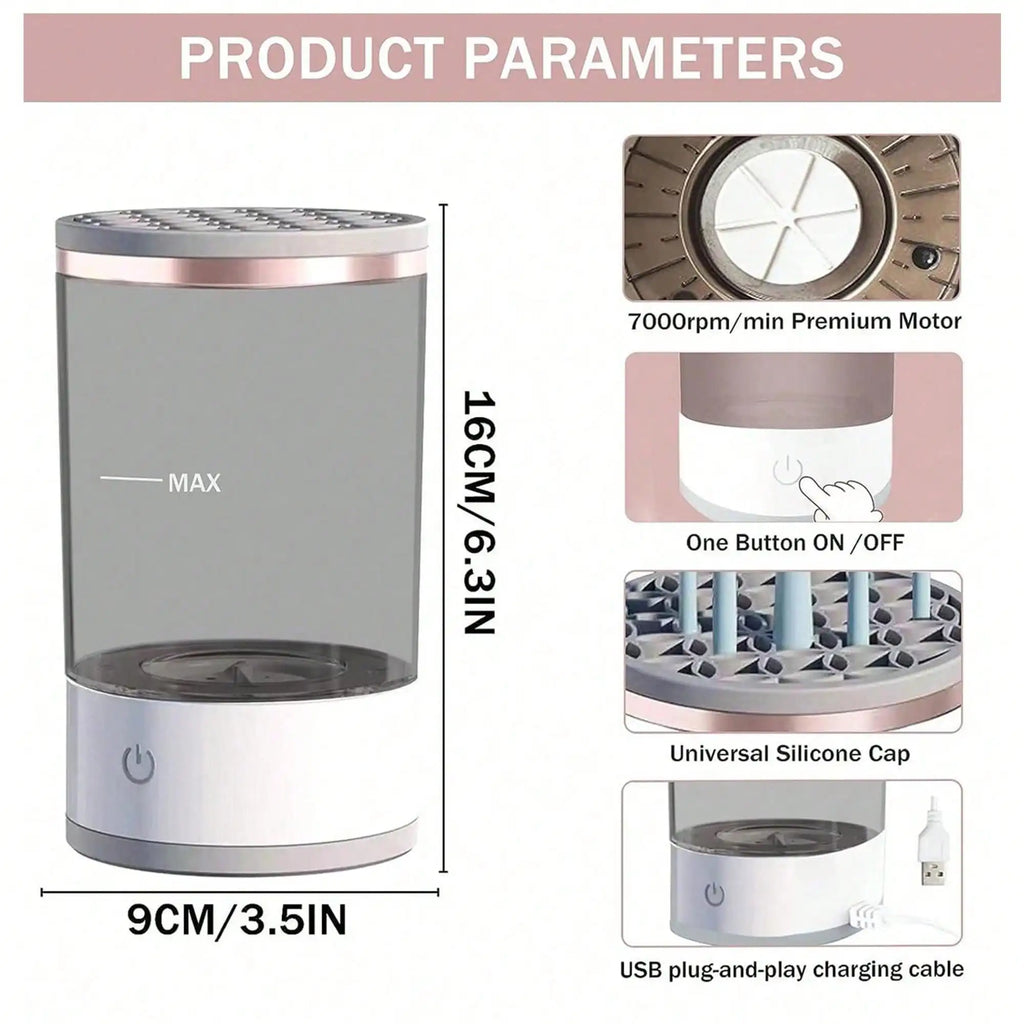 Electric Makeup Brush Cleaner Machine 6~11days