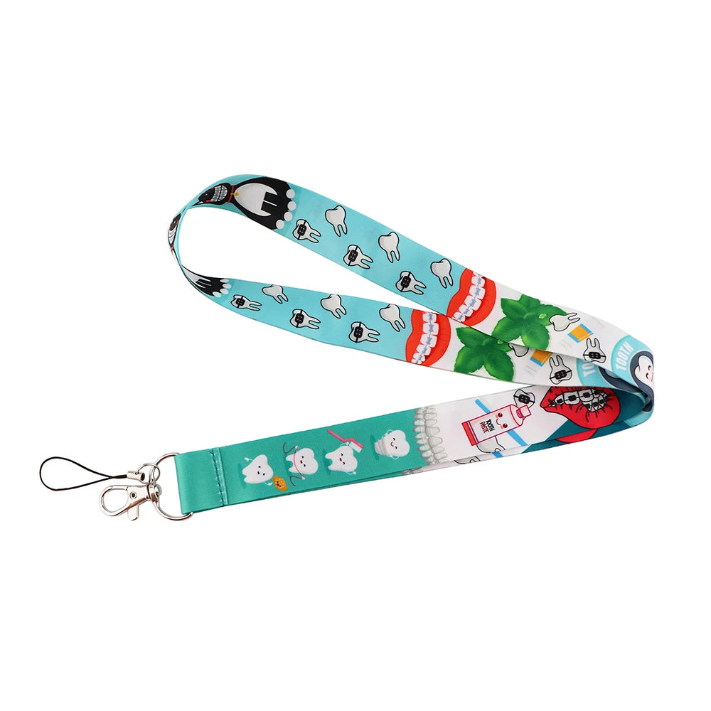 Medical Doctor Nurse Lanyards for Key Neck Strap For Card Badge Gym Key Chain Lanyard Key Holder DIY Hang Rope Keychain 7~11days