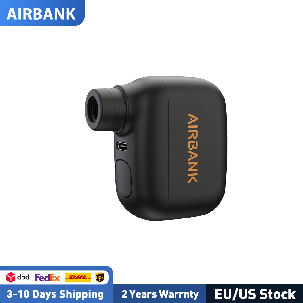 AIRBANK Pocket SE Mini Portable Electric Pump For Bicycle 9~14days
