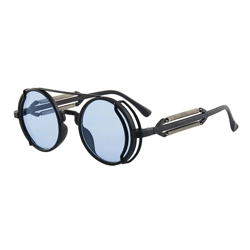 Steampunk Sunglasses UV400 Round Frame 10~13days