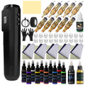 YILONG 1600MAH Power Wireless Tattoo Gun Kit With LED Screen 3.5MM 3~10days