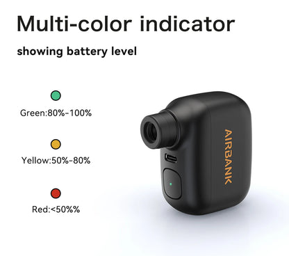 AIRBANK Pocket SE Mini Portable Electric Pump For Bicycle 9~14days
