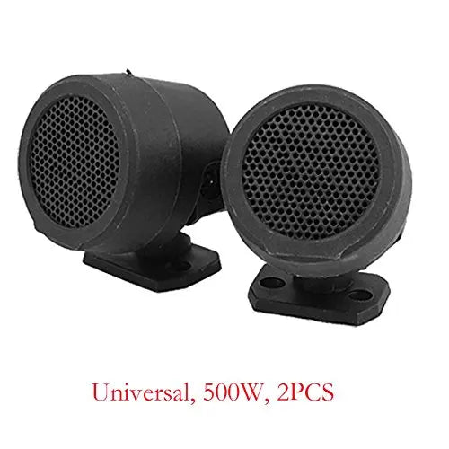 2 Pair Of 500w Pre-wired Dome Audio System Super Loud Tweeter Speakers For Auto Car 7~10days