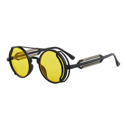 Steampunk Sunglasses UV400 Round Frame 10~13days