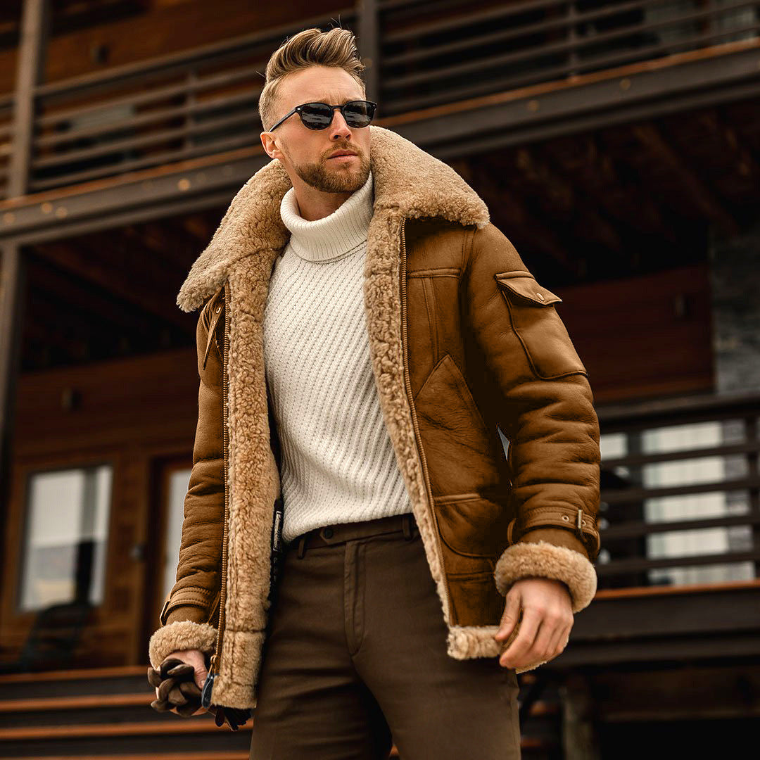 Winter Jacket Mens Military Fleece Warm Jackets Male Fur Collar Coats Army Tactical Jacket 7-12days