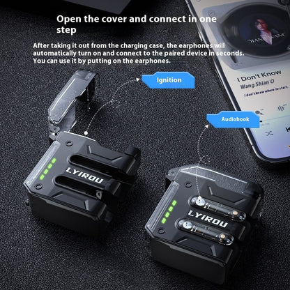 Bluetooth Headset Cigarette Lighter Listening To Songs Two-in-one