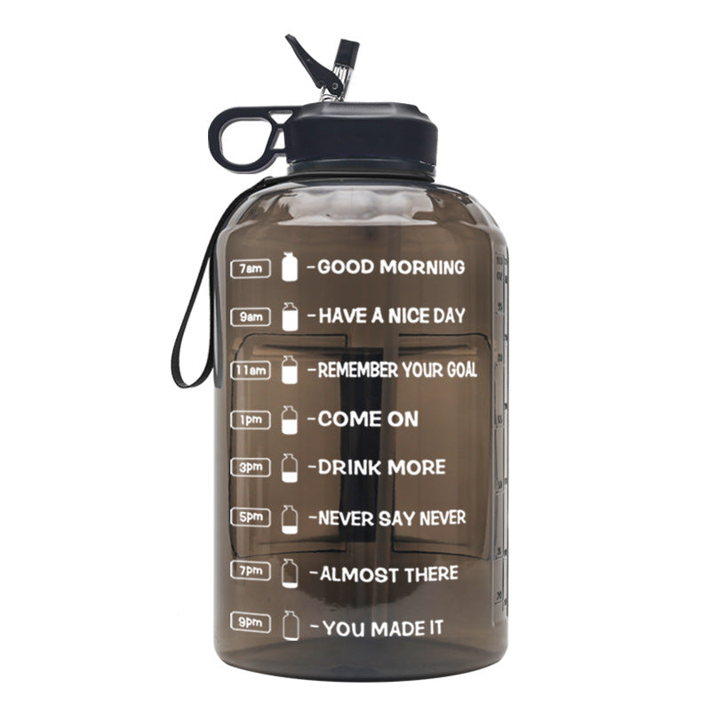 1 Gallon Plastic Large Capacity Sports Bottle