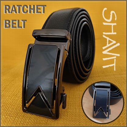 Men's Ratchet Belt Leather Mens Belt With Slide Buckle Ratchet Belts For Men USA