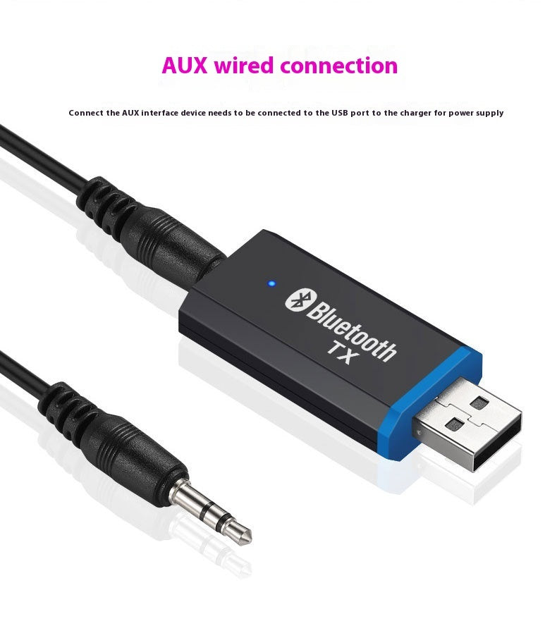 On Board Bluetooth Receiver Aux Interface Wireless Usb Car Conversion