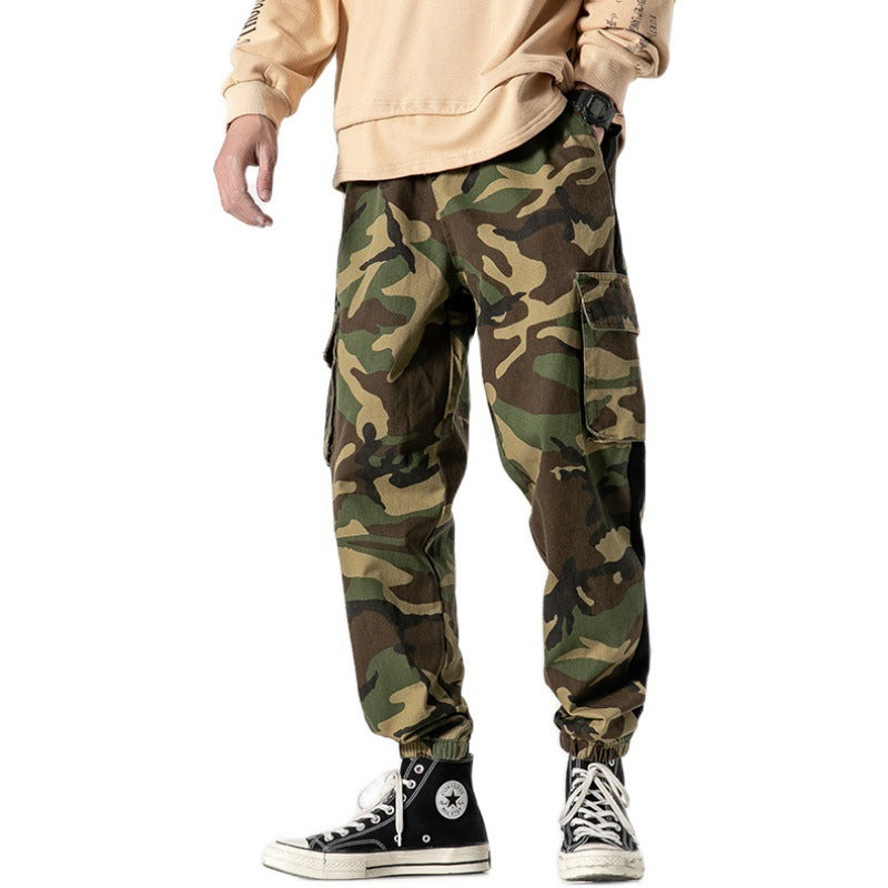 Teenagers Street Trend Casual Leggings Men's Trousers