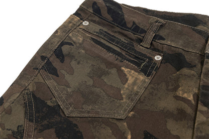 Fashion Work Clothes Camouflage Trousers For Men