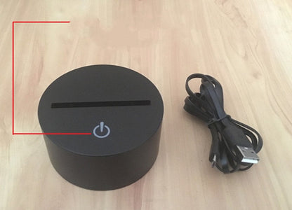 Basketball Creative Illusion Colorful 3D Lights 5-9days