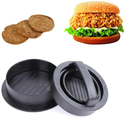 Stuffed Burger Press Kit Hamburger Patty Non Stick Molds Maker Tool Sliders BBQ