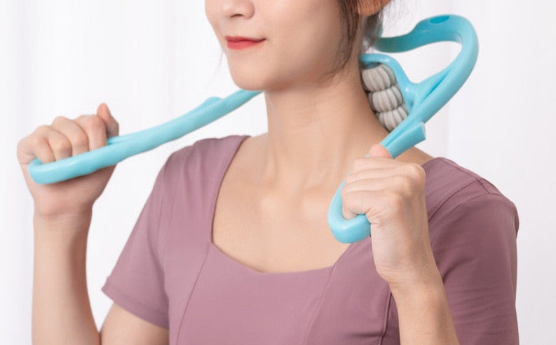 6-Wheel Neck Roller Massage Tool