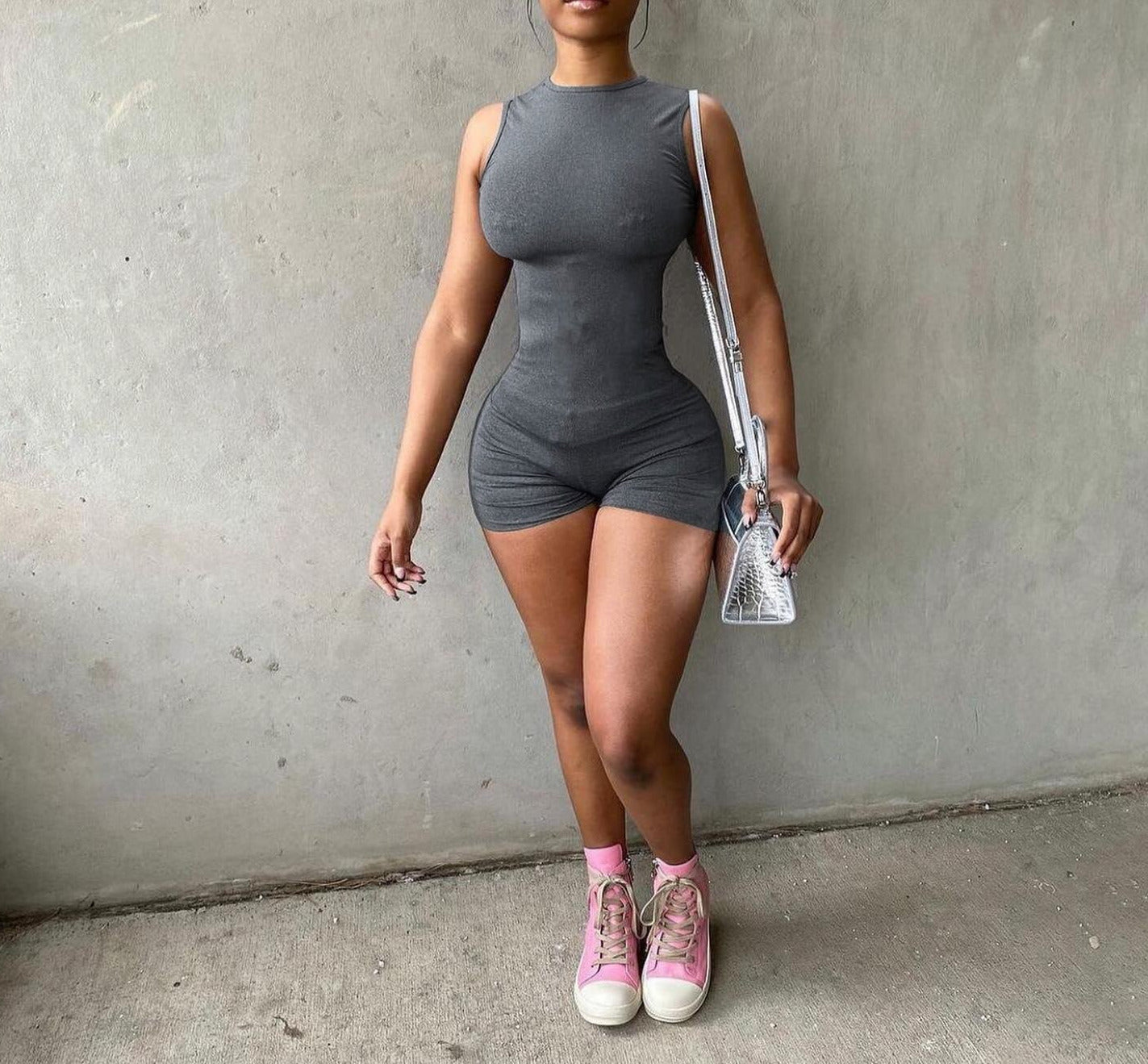 Sexy Bodycon Gym Bodysuit